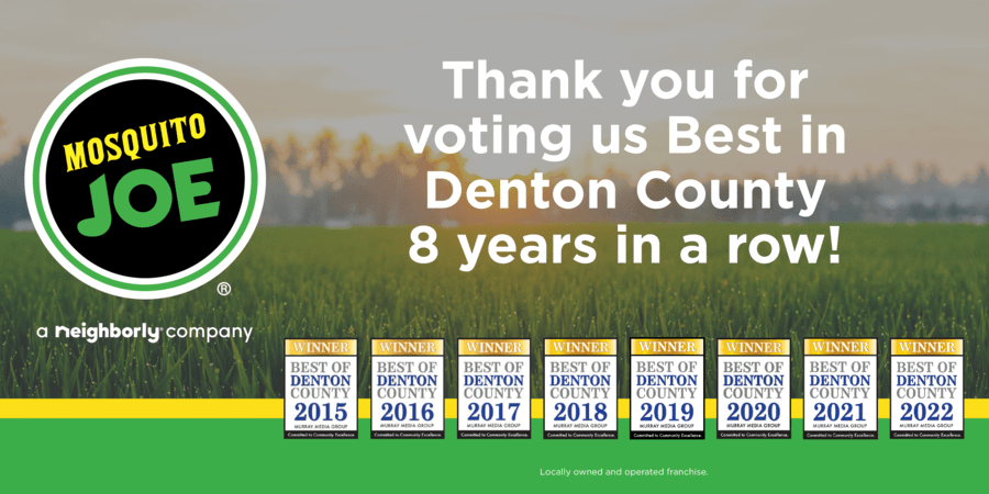 Thank you for voting us Best of Denton County 8 years in a row!